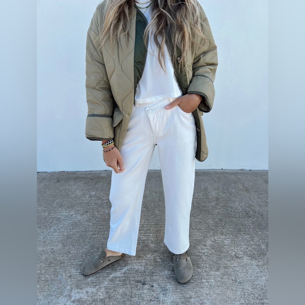 NWOT Ascot + Hart / all:row The Rue Crossover Jean size M